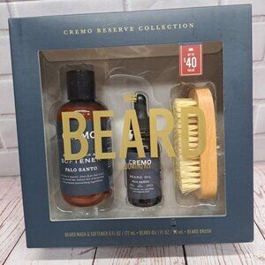 NIB Cremo Reserve Collection Palo Santo Beard Grooming Kit